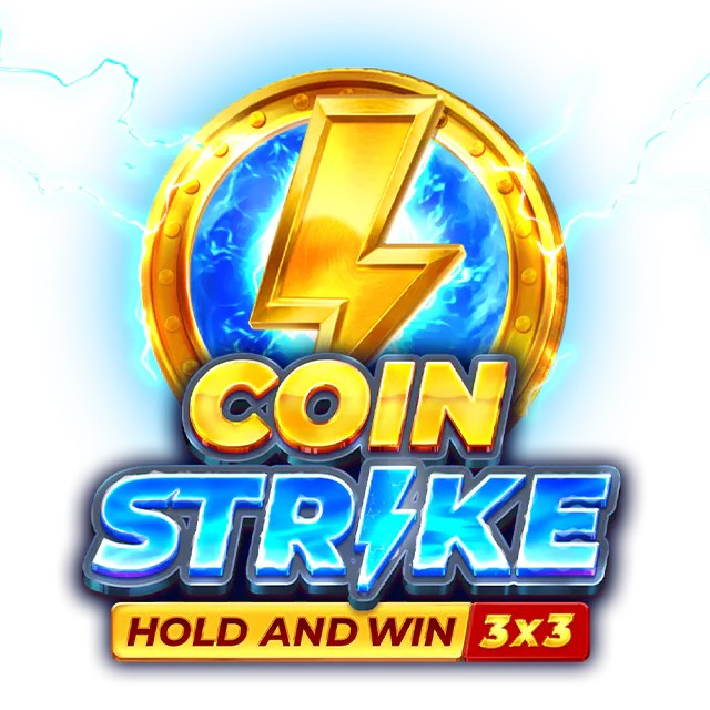 Coin Strike: Hold and Win slot logo by Playson at Hold and Win Games